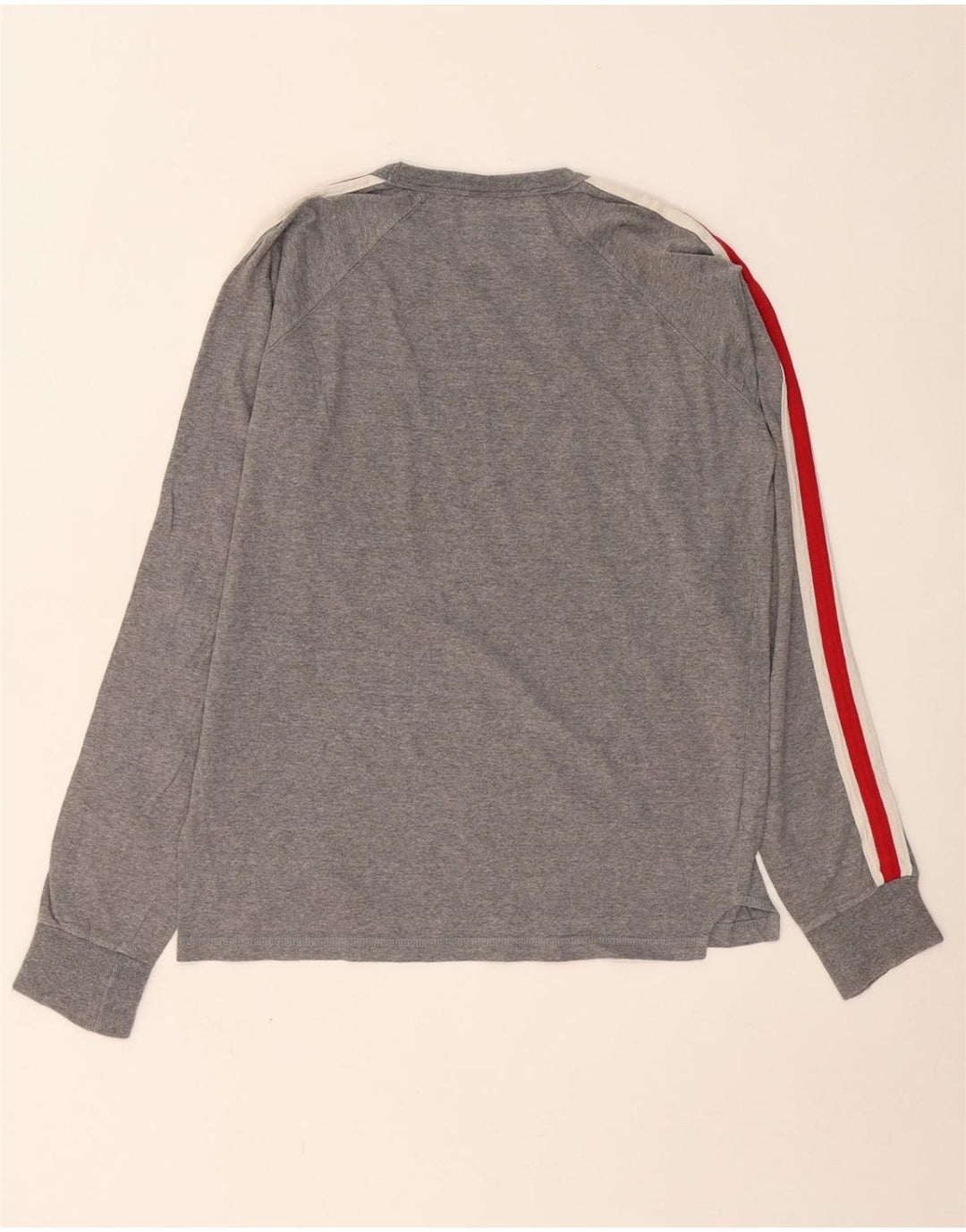 CONVERSE Herren Chuck Taylor Graphic Top Langarm Klein Grau Farbblock