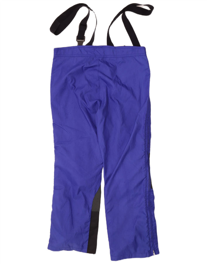 Ellesse Herren-Latzhose, Skihose, 2XL, blaues Farbblock-Polyester