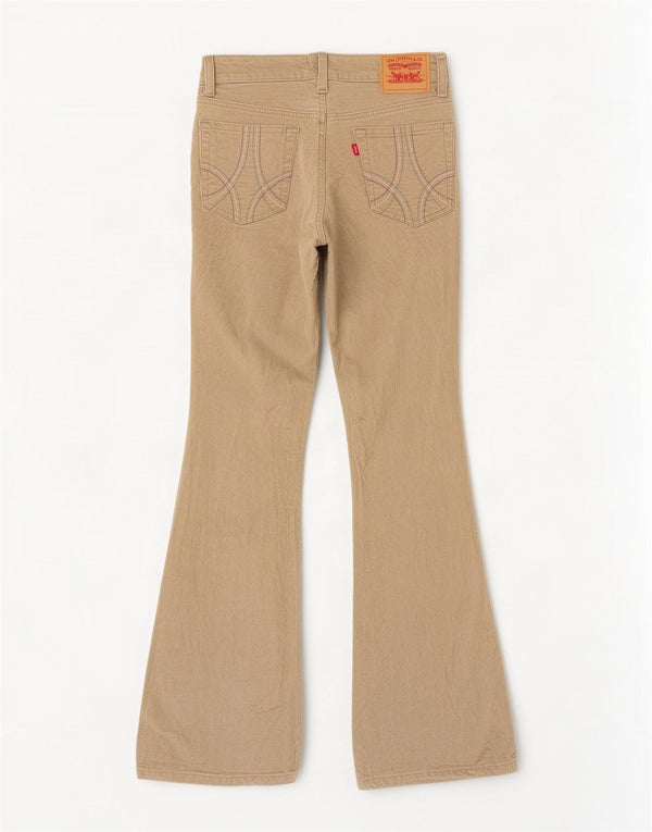Levi's Damen-Stretch-Flare-Cordhose, US 5, M, W30, L30, Beige