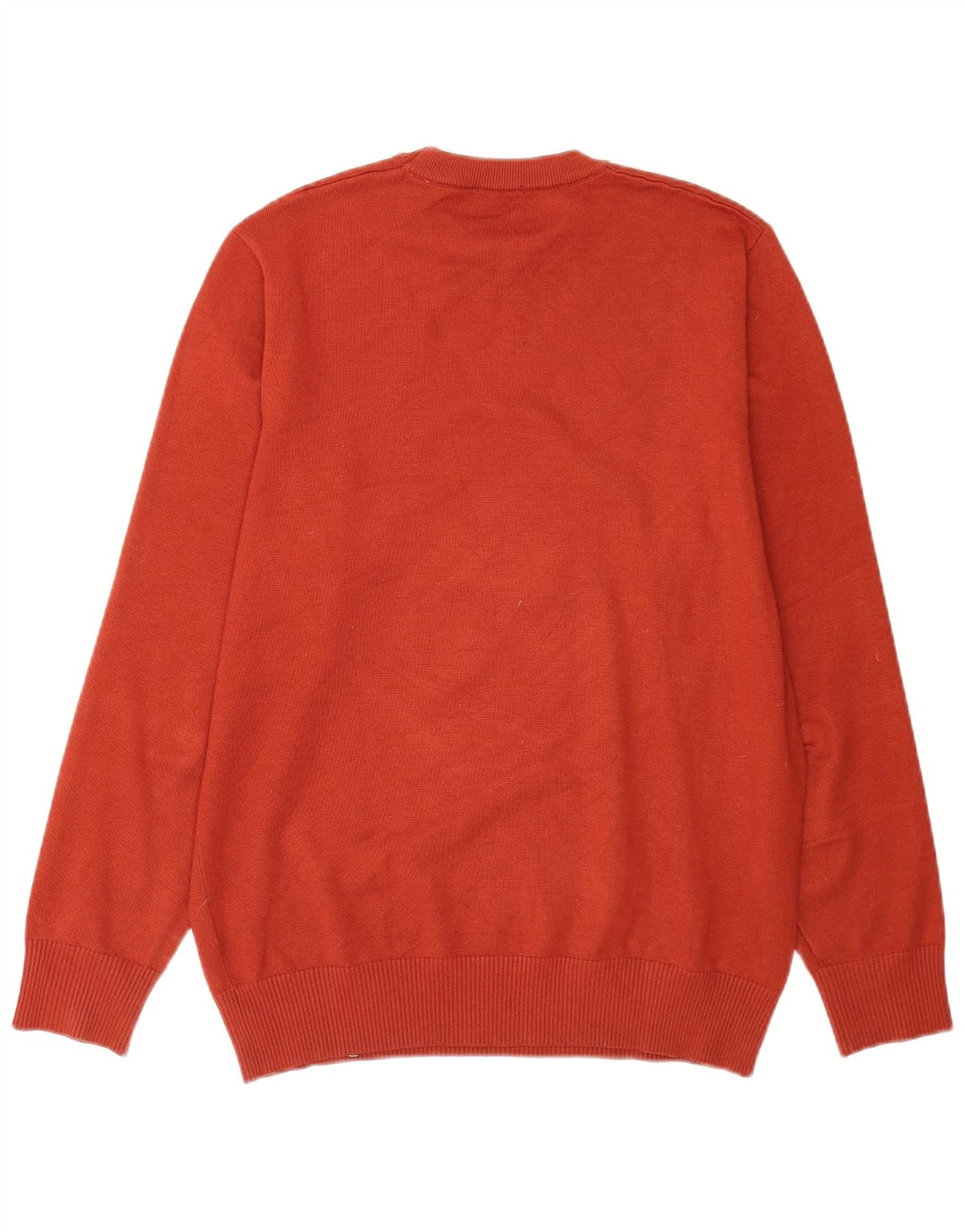 Rifle Herren Rundhalspullover Pullover XL Orange Viskose