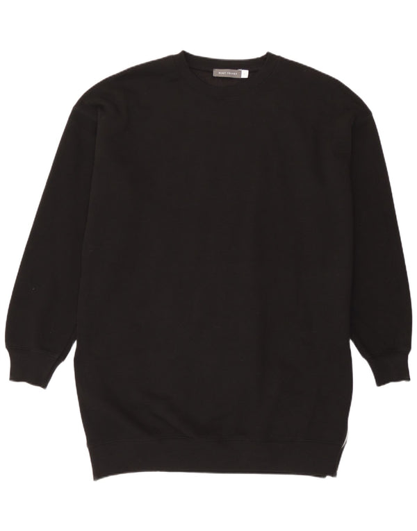MINT VELVET Damen Sweatshirt Pullover UK 14 Medium Schwarz