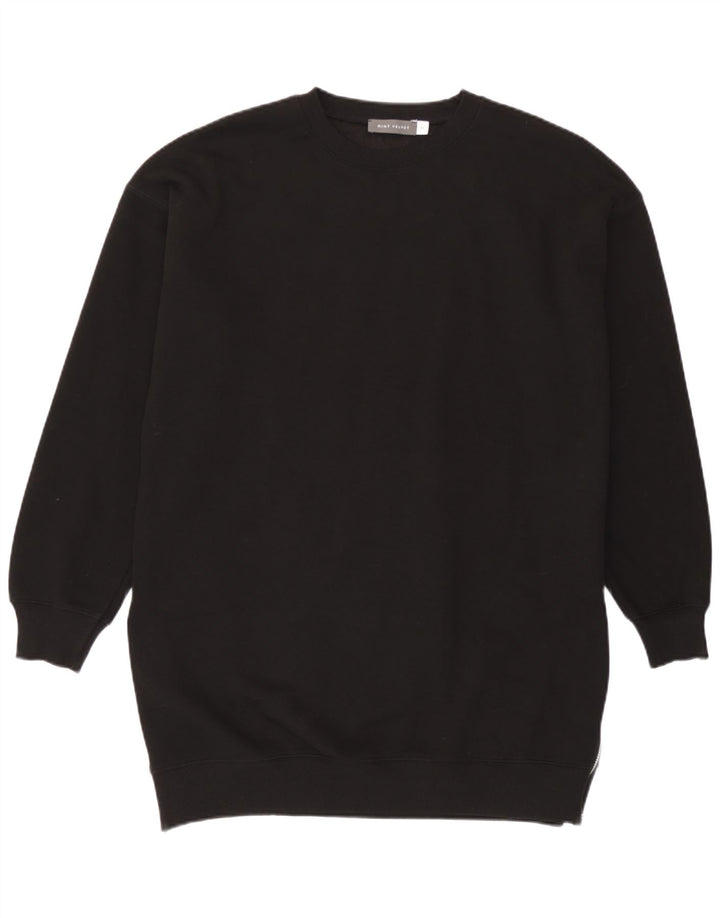 MINT VELVET Damen Sweatshirt Pullover UK 14 Medium Schwarz