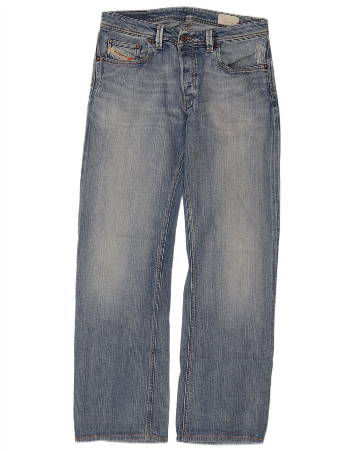 Diesel Damen Levan Straight Jeans W33 L32 Blau