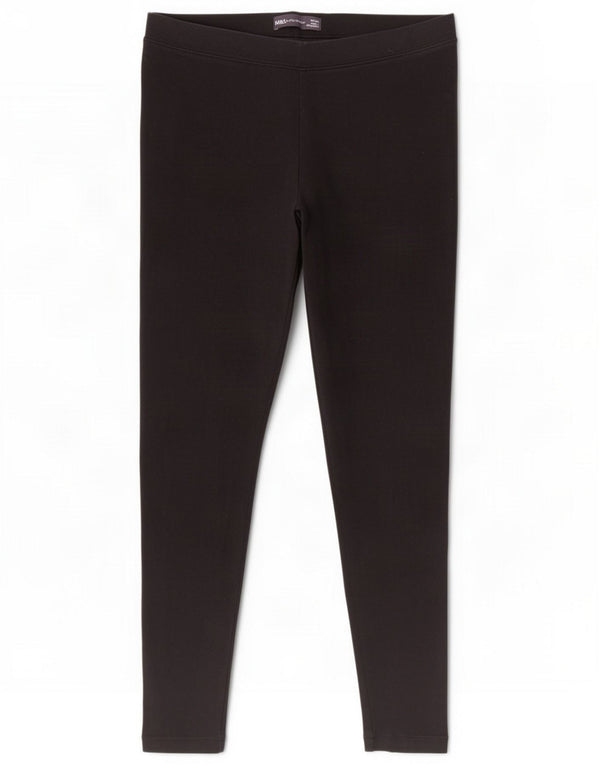 Marks & Spencer Damen Leggings UK 10 Small Black Cotton