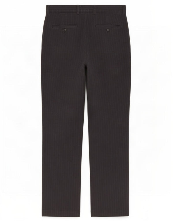 Gerade Chino-Hose für Damen von Gap, W30, L32, marineblaue Nadelstreifen-Baumwolle