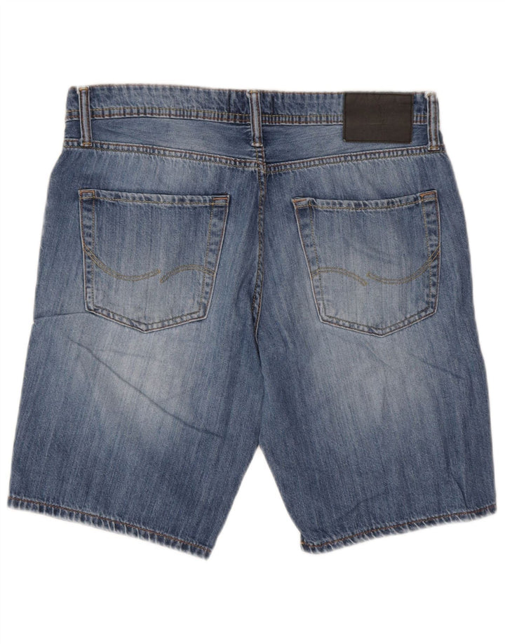 Jack & Jones Herren-Jeansshorts mit normaler Passform, Größe S, W30, Blau