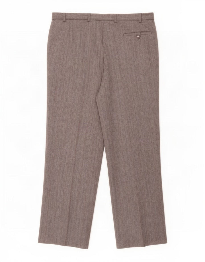 Marks & Spencer Herren St. Michael Anzughose W38 L29 Grau gestreift