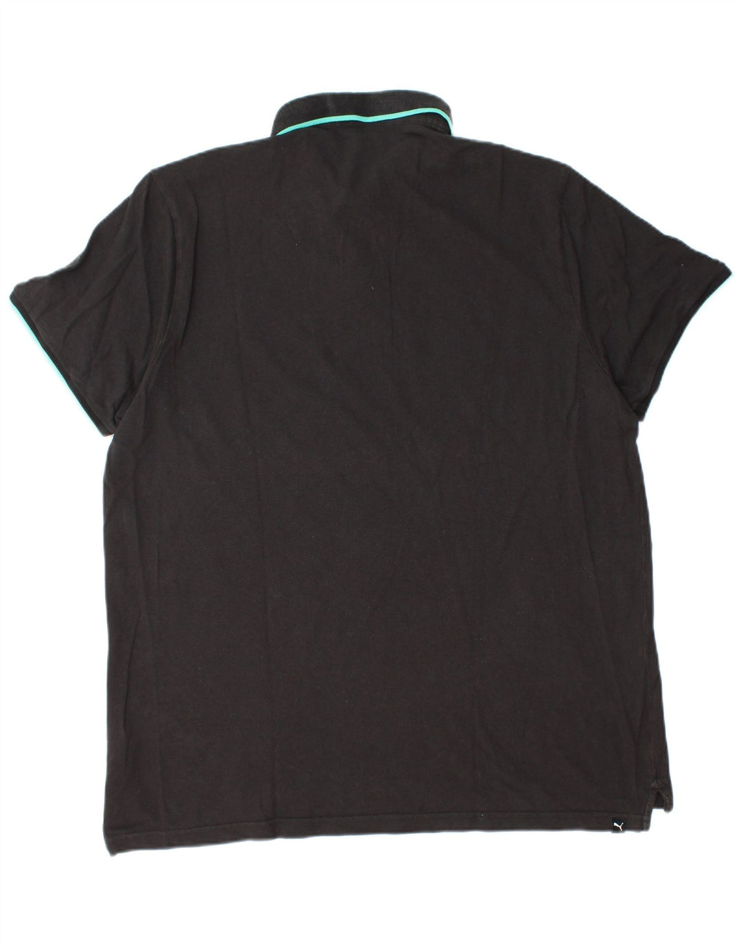 PUMA Herren Poloshirt 2XL Schwarz Baumwolle