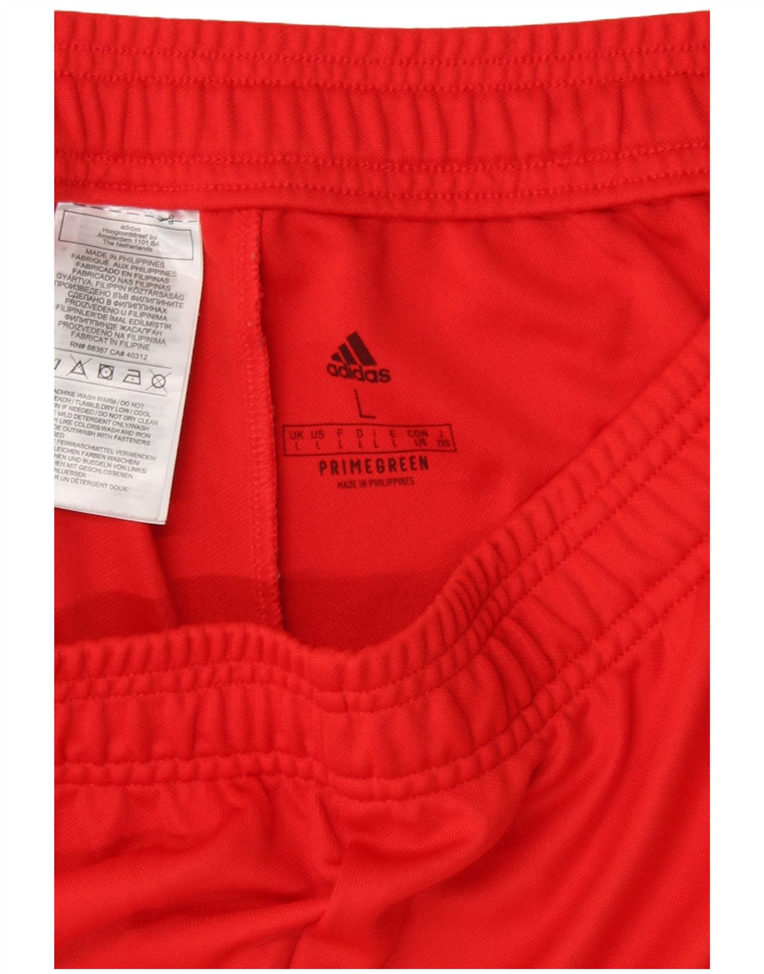 Adidas Herren-Trainingshose, groß, rot, Polyester, Sport