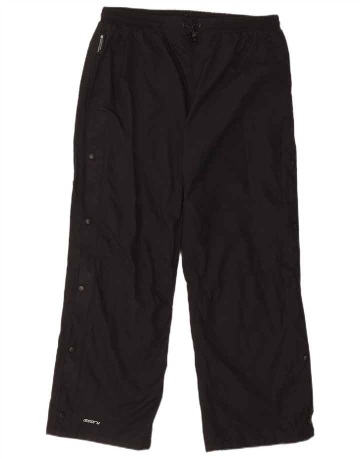Wasserdichte Damenhose von Mountain Warehouse, UK 14, Größe L, aus schwarzem Nylon
