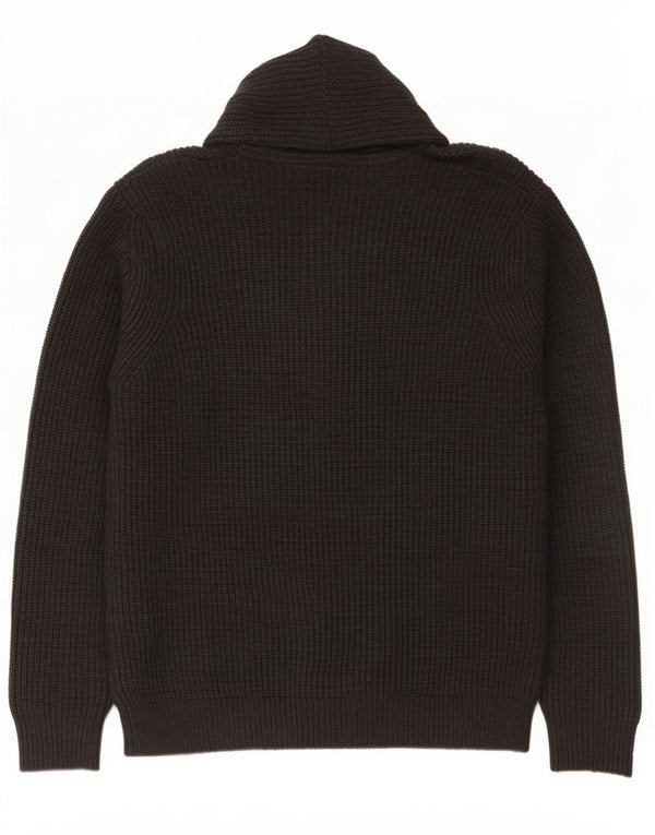 Zara Herren-Cardigan-Pullover, groß, Grau