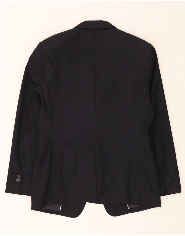 Emporio Armani Herren 2-Knopf-2-teiliger Anzug IT 50 Large W35 L30 Marineblau