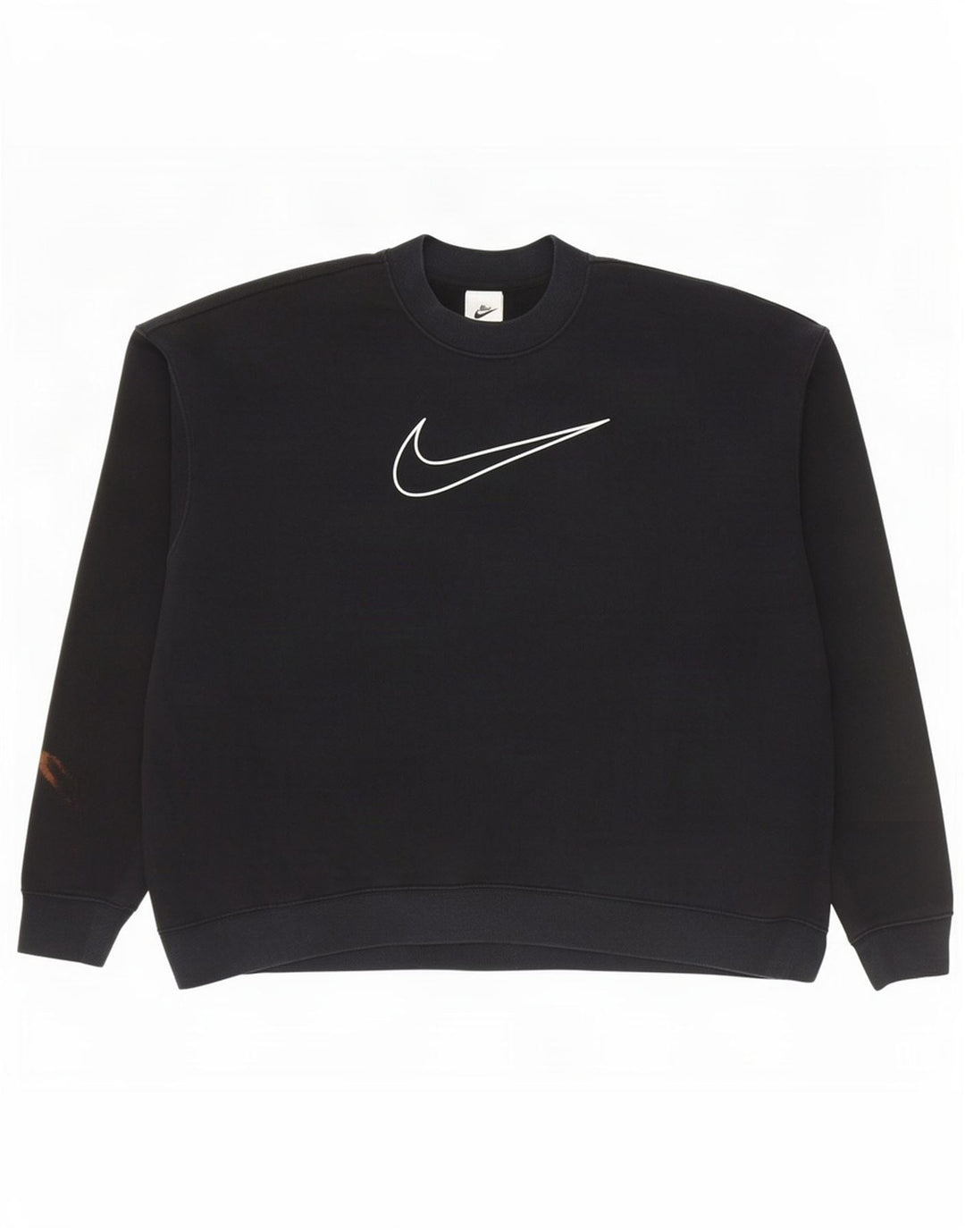 Nike Herren-Sweatshirt mit Dri-Fit-Grafik, groß, aus schwarzer Baumwolle