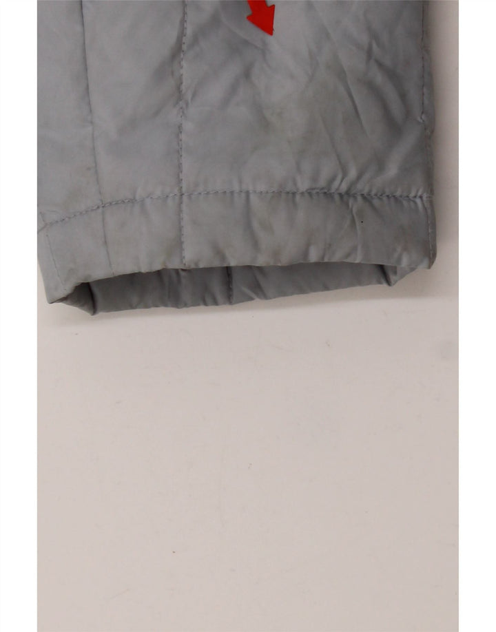 Paul & Shark Wattierte Damenjacke mit Kapuze, UK 14, Mittelblau