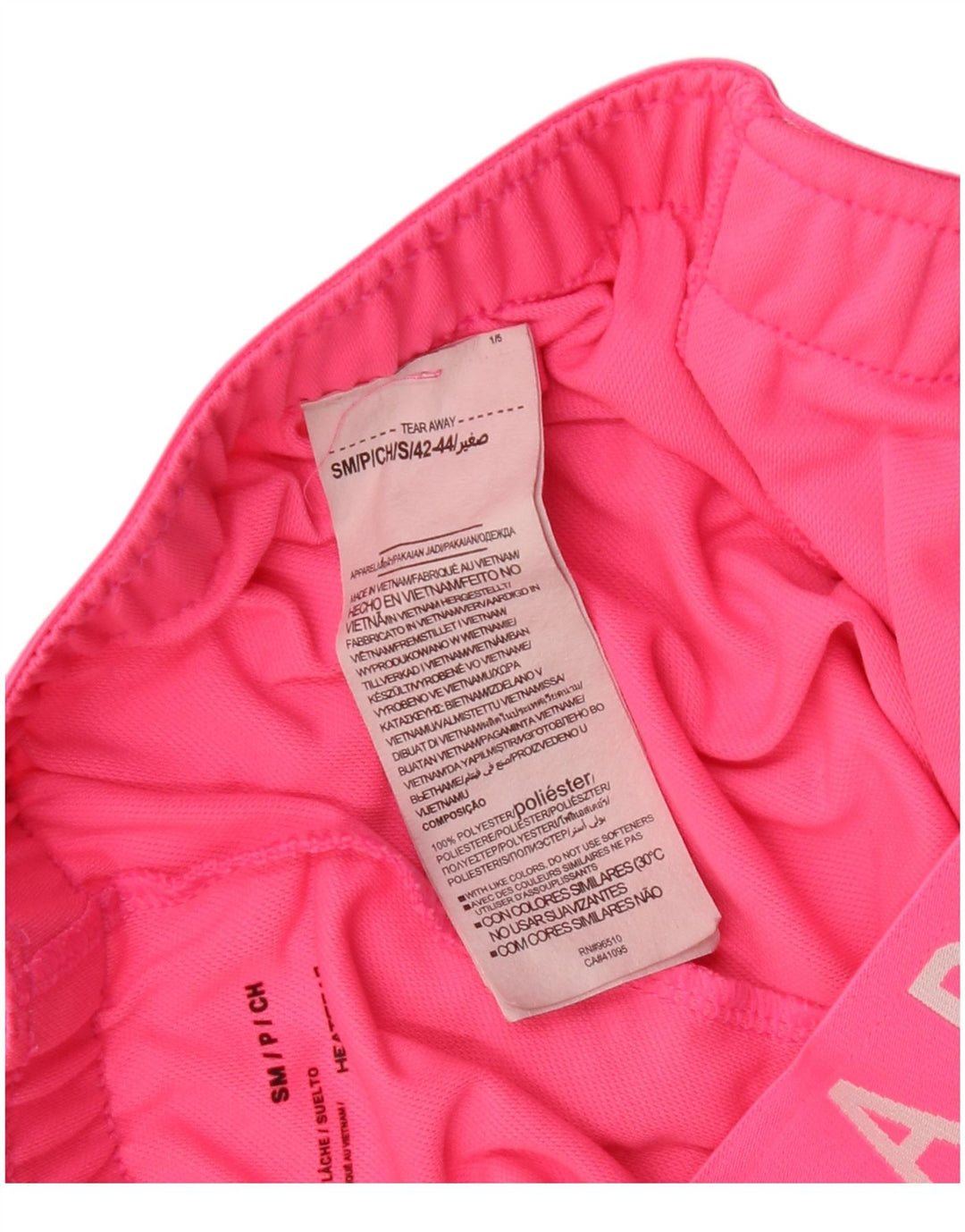 UNDER ARMOUR Damen Graphic Sport Shorts UK 10 Small Rosa Farbblock