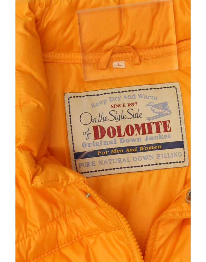 Dolomite Herren Wattierte Weste UK 40 Large Orange Nylon