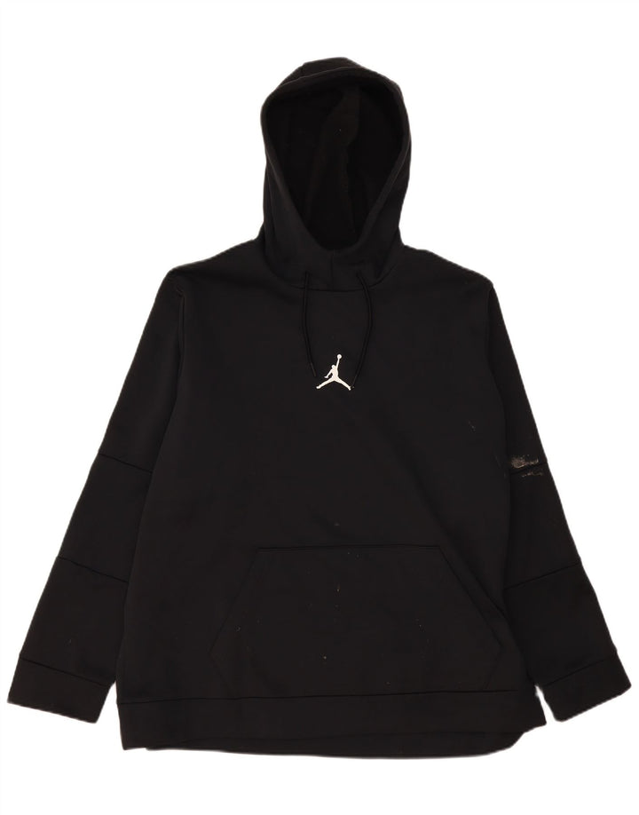 Jordan Herren Graphic Standard Fit Kapuzenpullover 2XL Schwarz Polyester