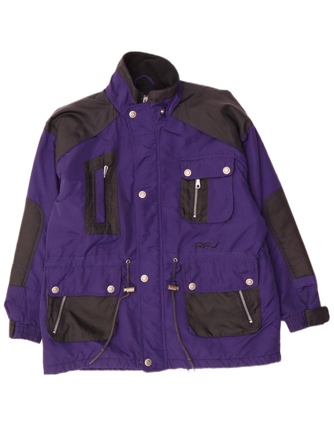 Rodeo Windjacke für Jungen, 11–12 Jahre, lilafarbenes Colourblock-Nylon