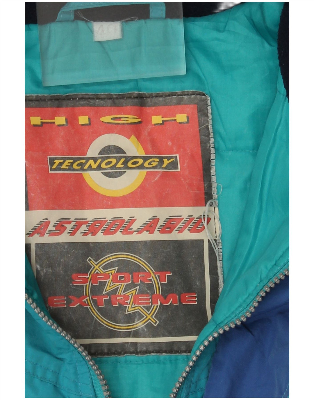 Astrolabio Herren Skijacke UK 40 Large Blue Colourblock