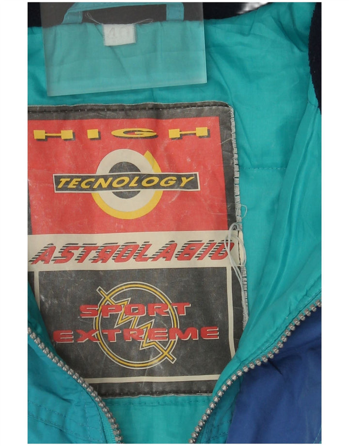 Astrolabio Herren Skijacke UK 40 Large Blue Colourblock