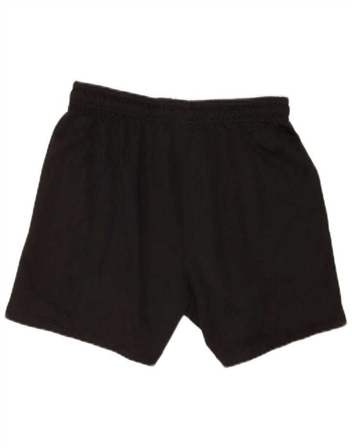 Reebok Herren Sport Shorts Small Schwarz Polyester