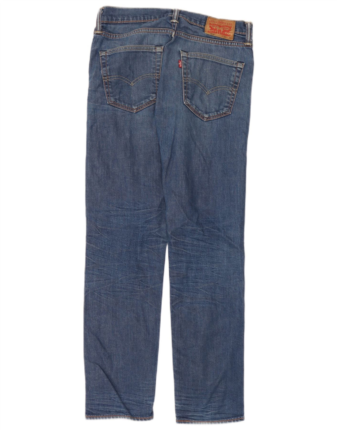 Levi's Herren 508 Straight Jeans W30 L30 Blaue Baumwolle