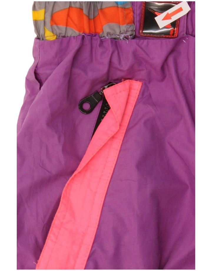 Diadora Damen-Skioverall mit Kapuze, übergroß, UK 14, Mittelviolett, Polyester