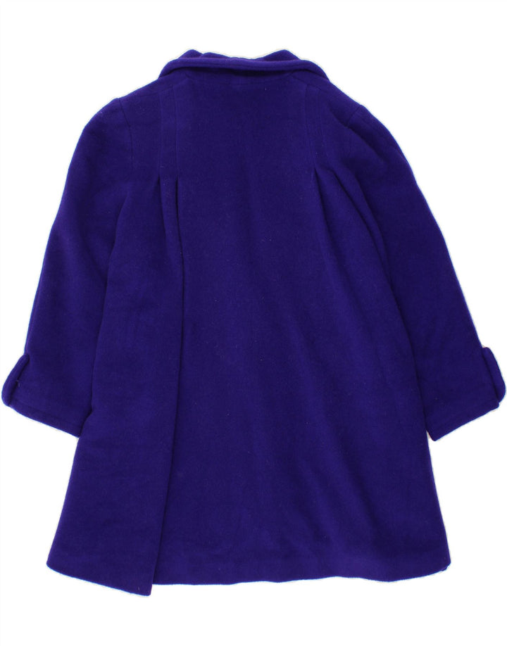 VINTAGE Womens Overcoat UK 20 2XL Blue Vintage Vintage and Second-Hand Vintage from Messina Hembry 