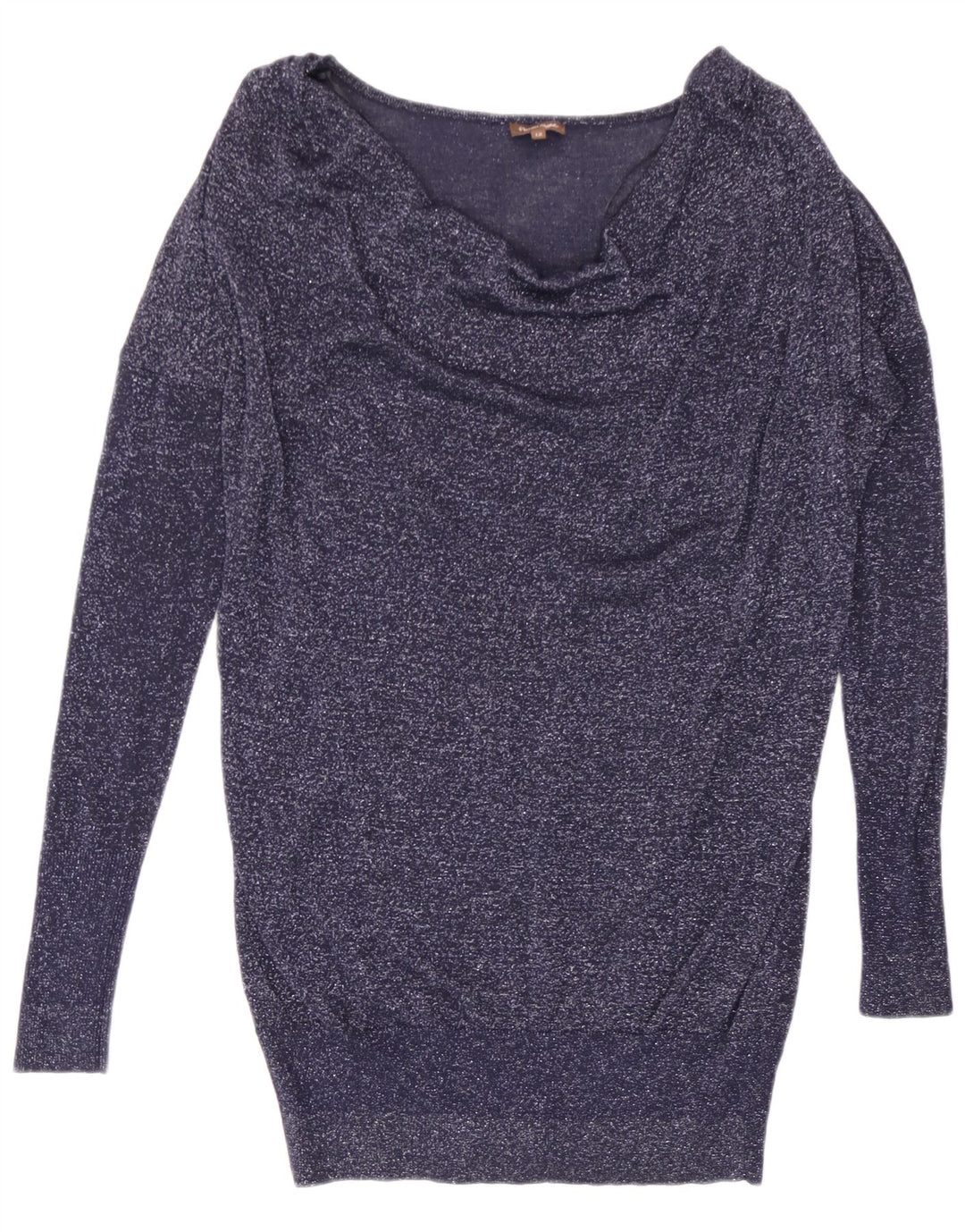 Phase Eight Damen-Pullover mit U-Boot-Ausschnitt, UK 12, mittelmarineblaue Viskose