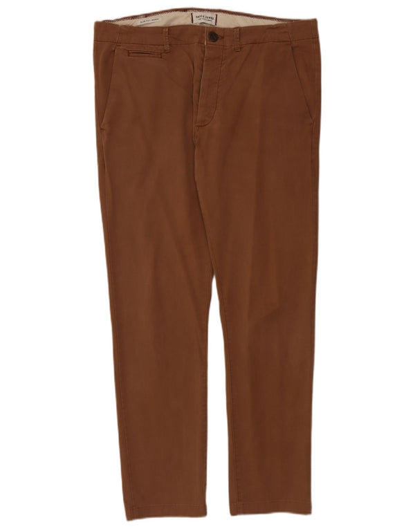 Jack & Jones Herren Marco Slim Fit Chinohose W33 L29 Beige
