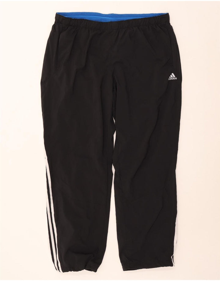 Adidas Herren Climalite Trainingshose Jogger 2XL Schwarz Polyester