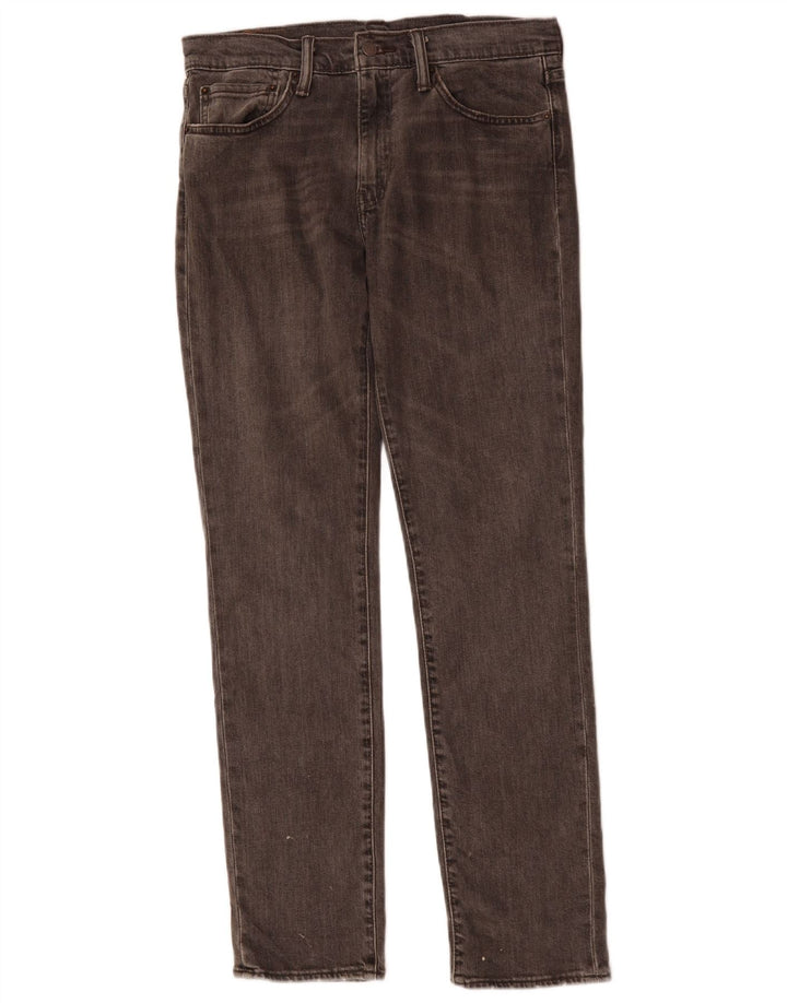 LEVI'S Herren 511 Slim Jeans W32 L32 Graue Baumwolle