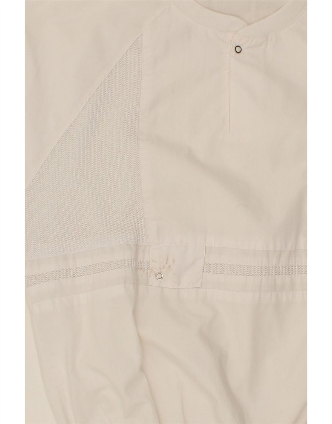 VINTAGE Womens Blouse Top UK 18 XL White Polyester Vintage Vintage and Second-Hand Vintage from Messina Hembry 