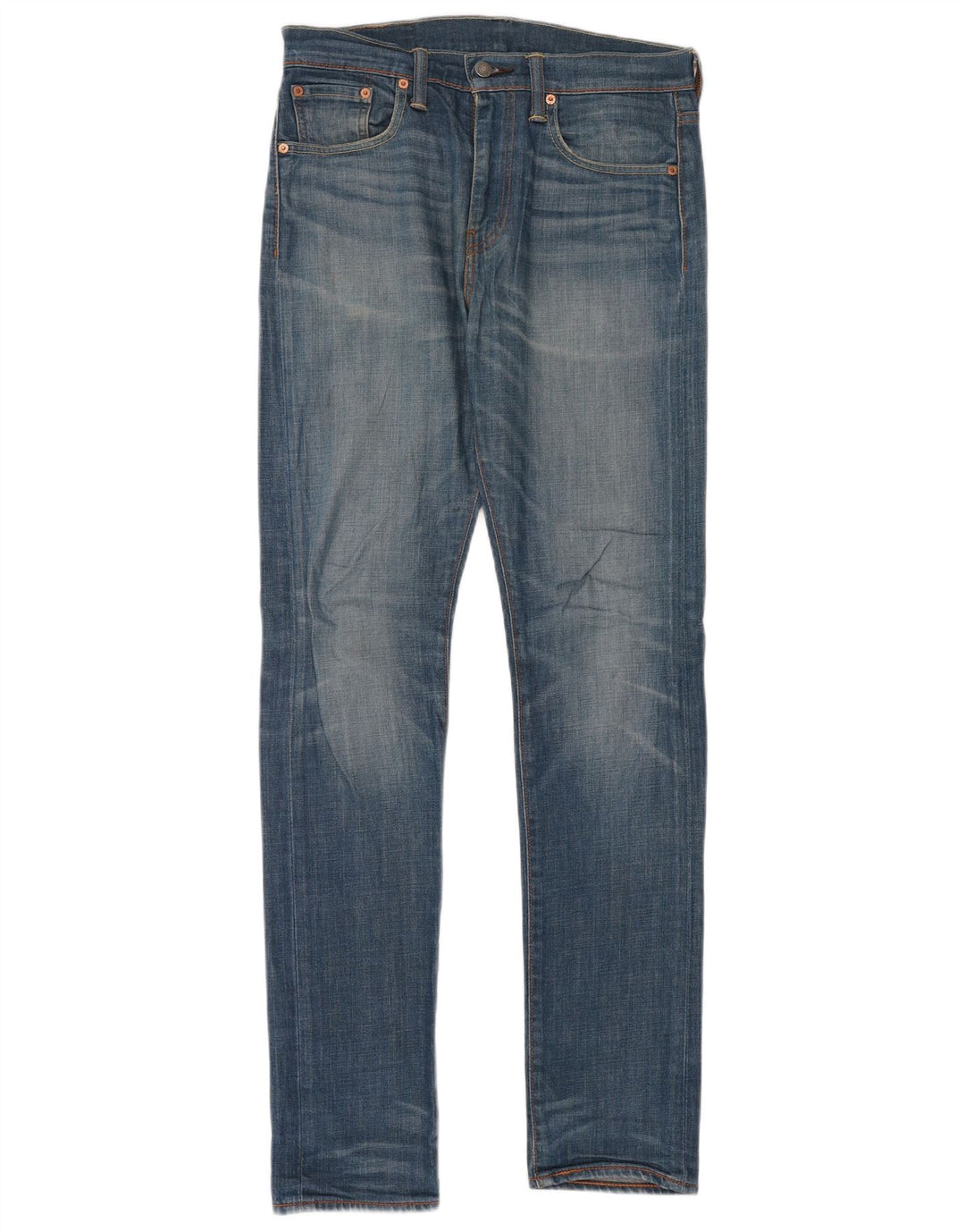 Levi's Herren 522 Slim Tapered Jeans W30 L34 Blaue Baumwolle