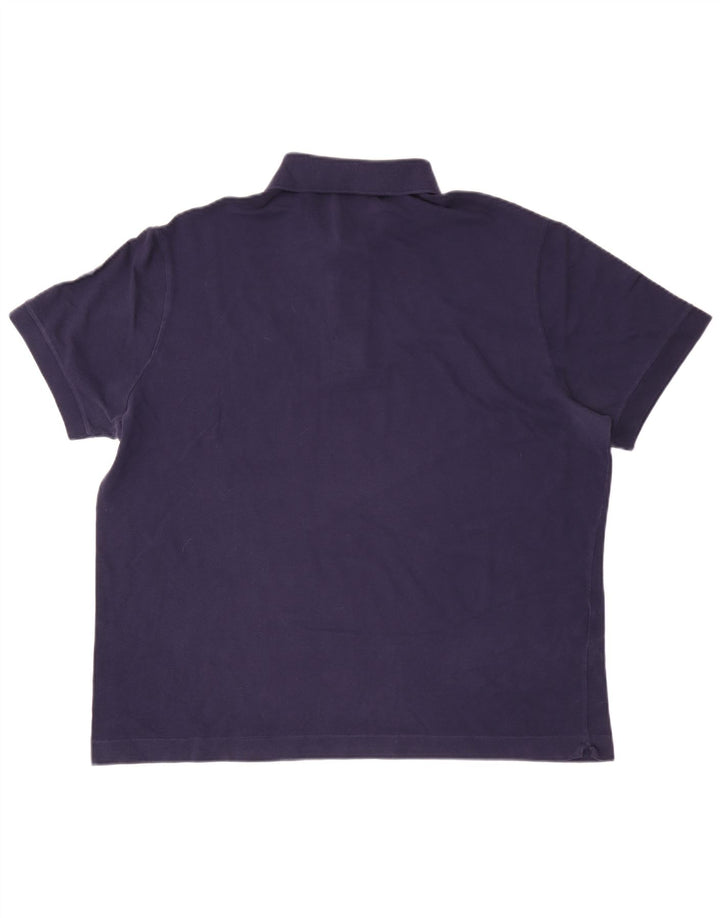 Lacoste Herren Poloshirt Größe 7 2XL Marineblau
