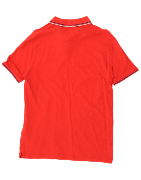 Champion Mens Polo Shirt Small Red Cotton