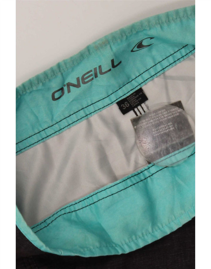 O'Neill Herren-Badeshorts, groß, grau gestreift, Polyester