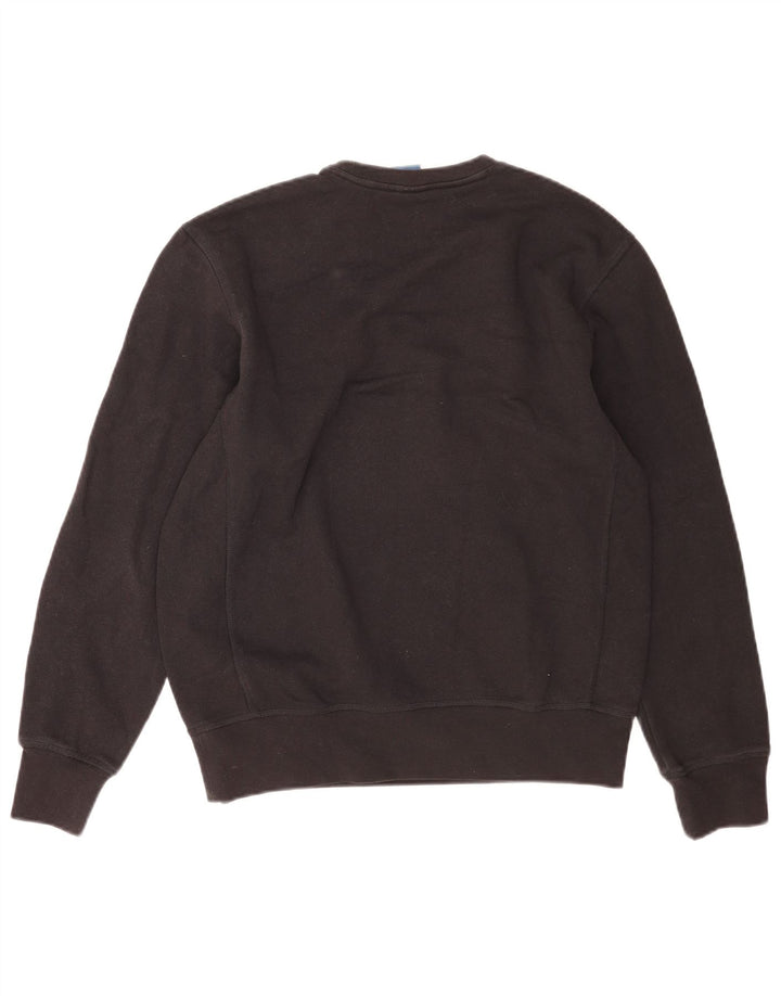 REEBOK Herren-Sweatshirt-Pullover, mittelschwarz, Baumwolle