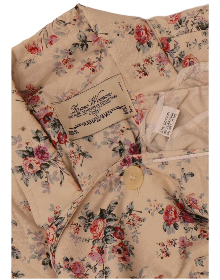 Zara Damen-Blazerjacke mit 1 Knopf, Gr