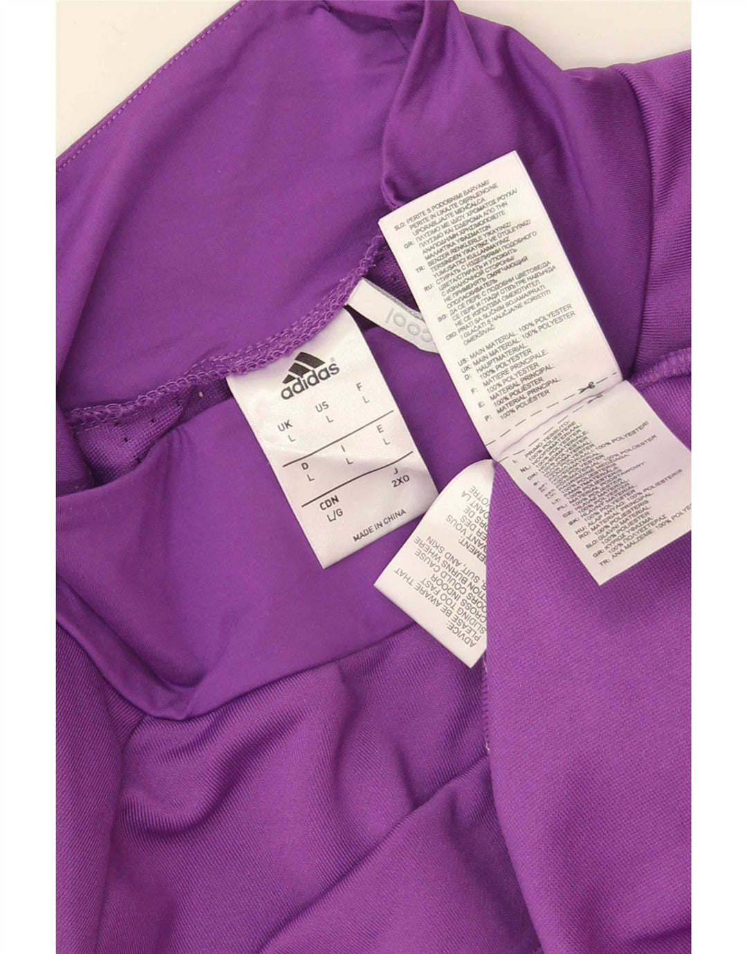 Adidas Herren Climacool Laufshirt Langarm Large Lila Polyester