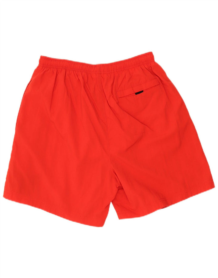 Nike Herren-Sportshorts mit Grafik, groß, rotes Colourblock-Nylon