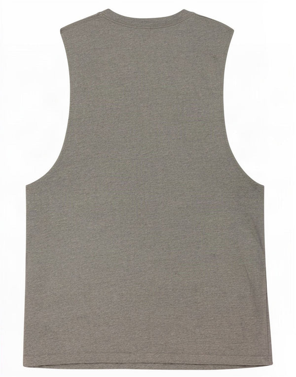 Nike Herren-T-Shirt mit Grafik, mittelgrau gefleckte Baumwolle