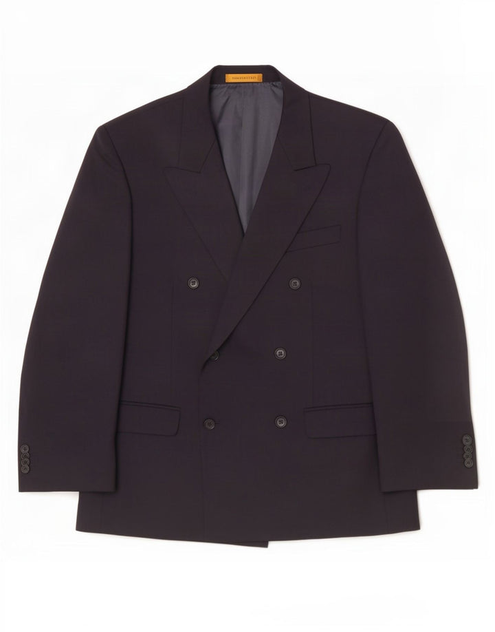 Marks & Spencer Herren-Blazer, zweireihig, Gr. 40, Mittelmarineblau