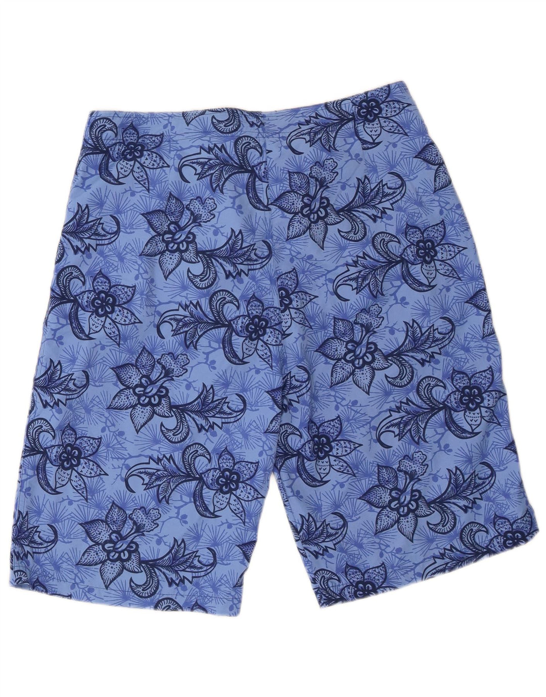Champion Herren-Badeshorts, groß, blau, geblümt, Polyamid, Strand