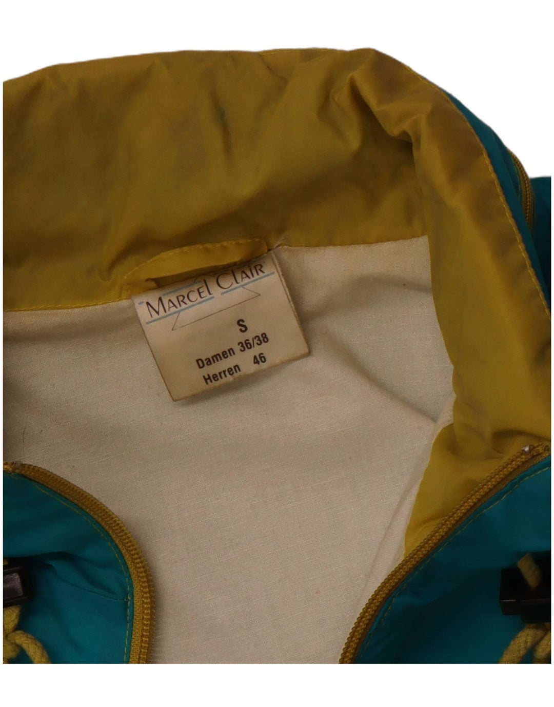 Marcel Clair Herren Unisex Windjacke EU 46 Small Blau Polyamid