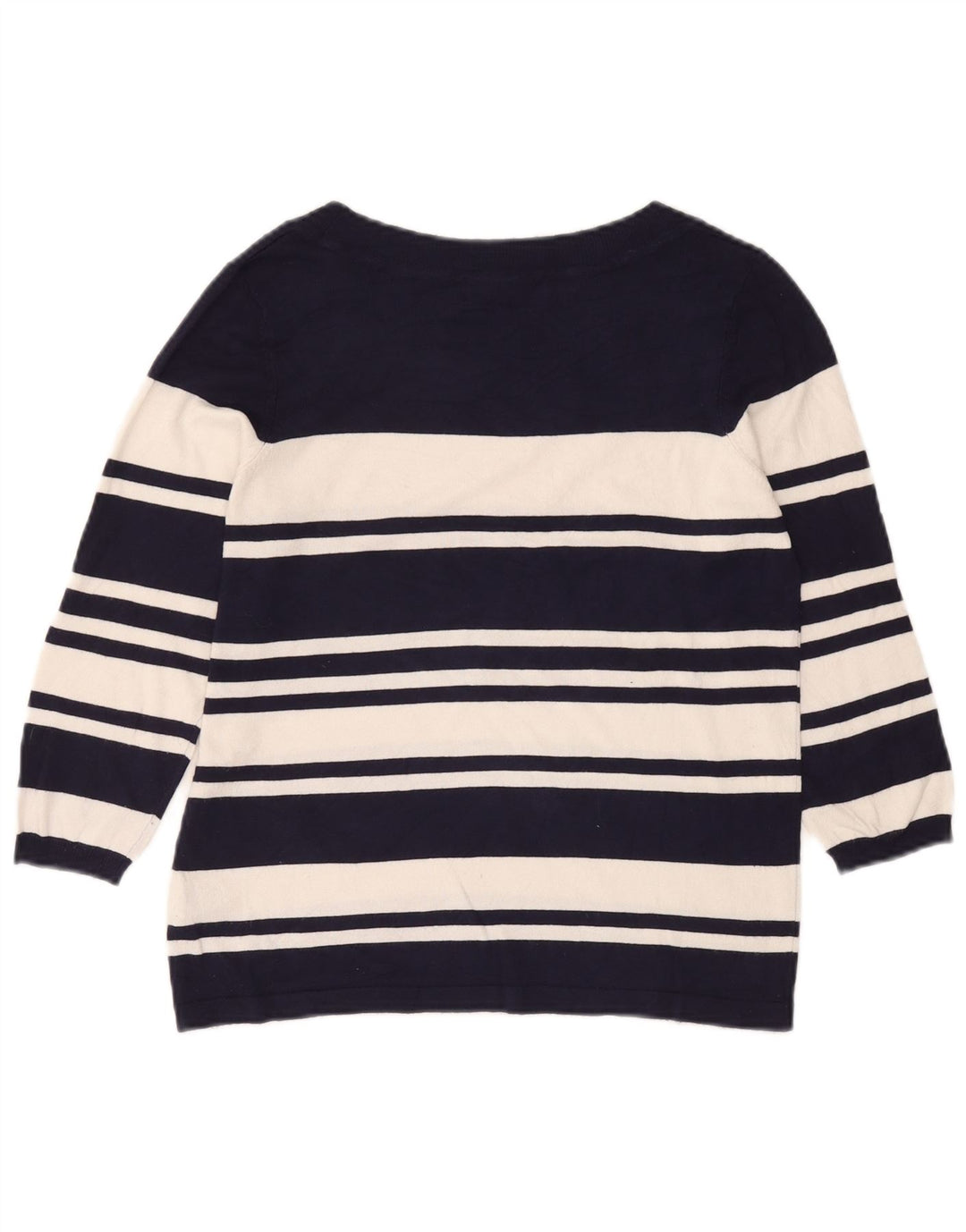 Marks & Spencer Damen-Pullover mit Rundhalsausschnitt, Gr. 14, mittleres Marineblau