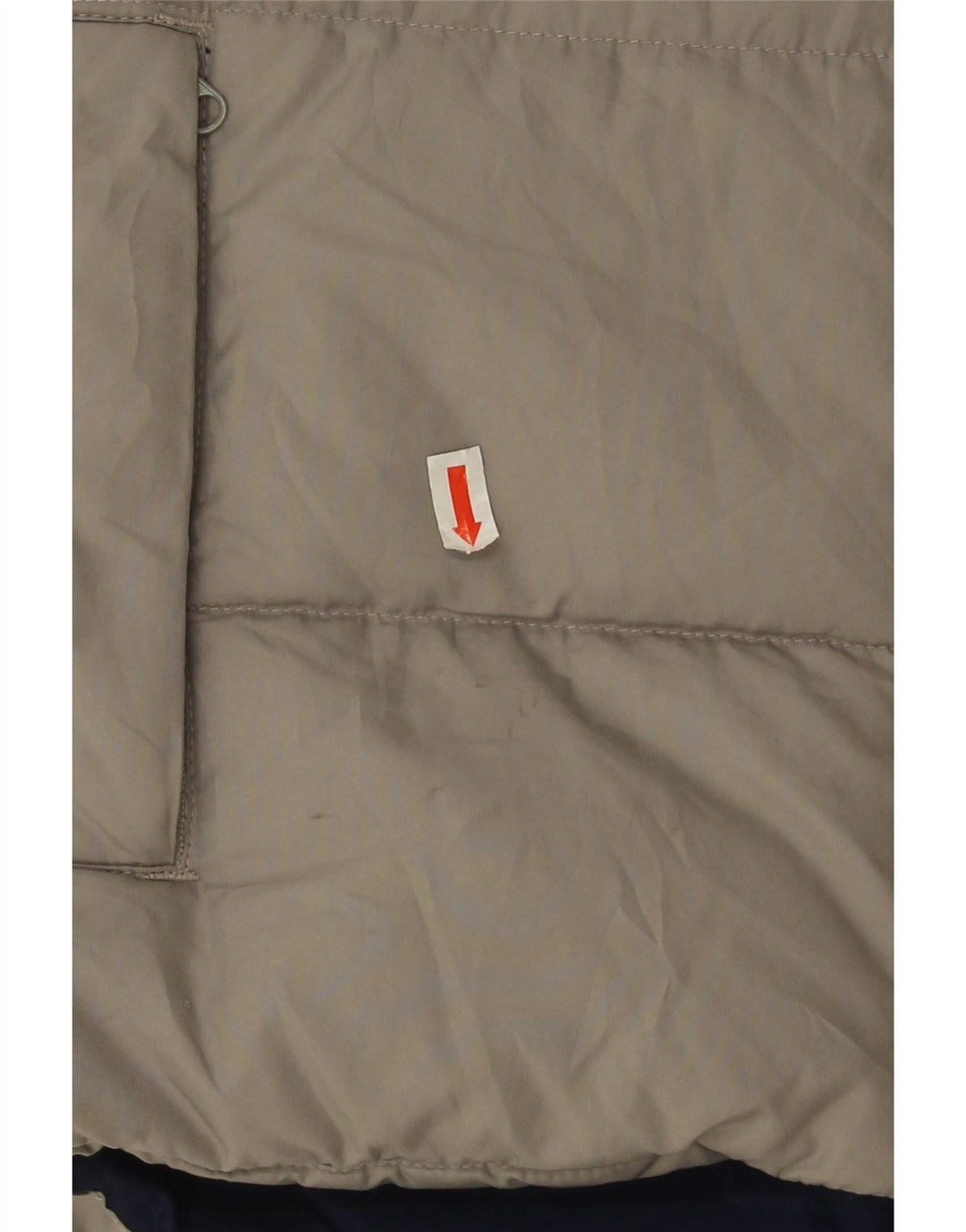 Nike Wattierte Weste für Jungen, 10–11 Jahre, mittelgraues Farbblock-Polyester