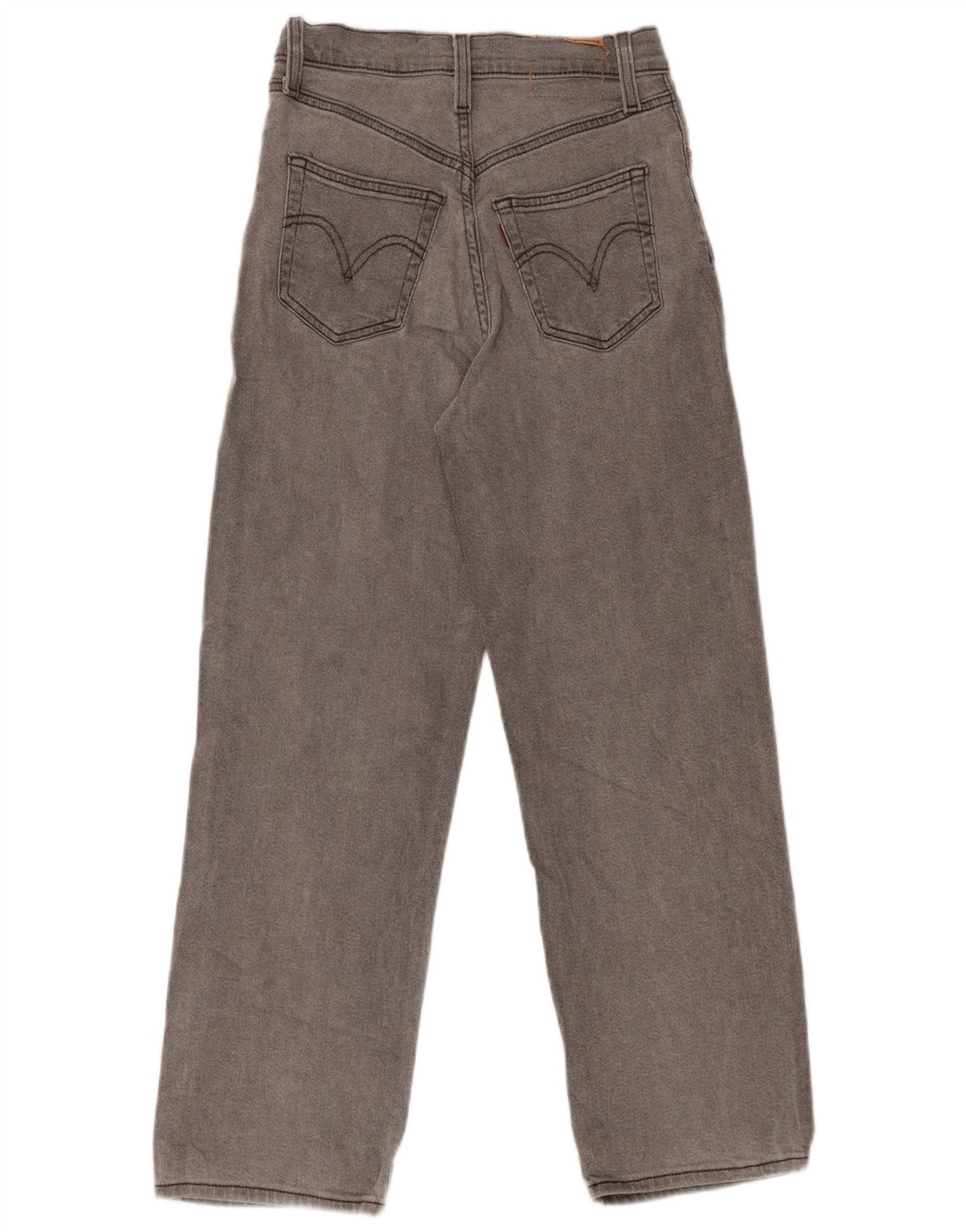 LEVI'S Damen-Jeans mit hoher Taille und weitem Bein, W24 L27, Grau