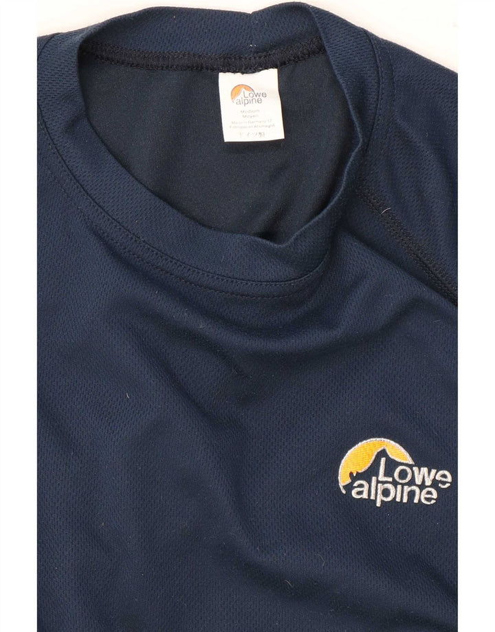 Lowe Alpine Herren T-Shirt Top Small Marineblau Polyester