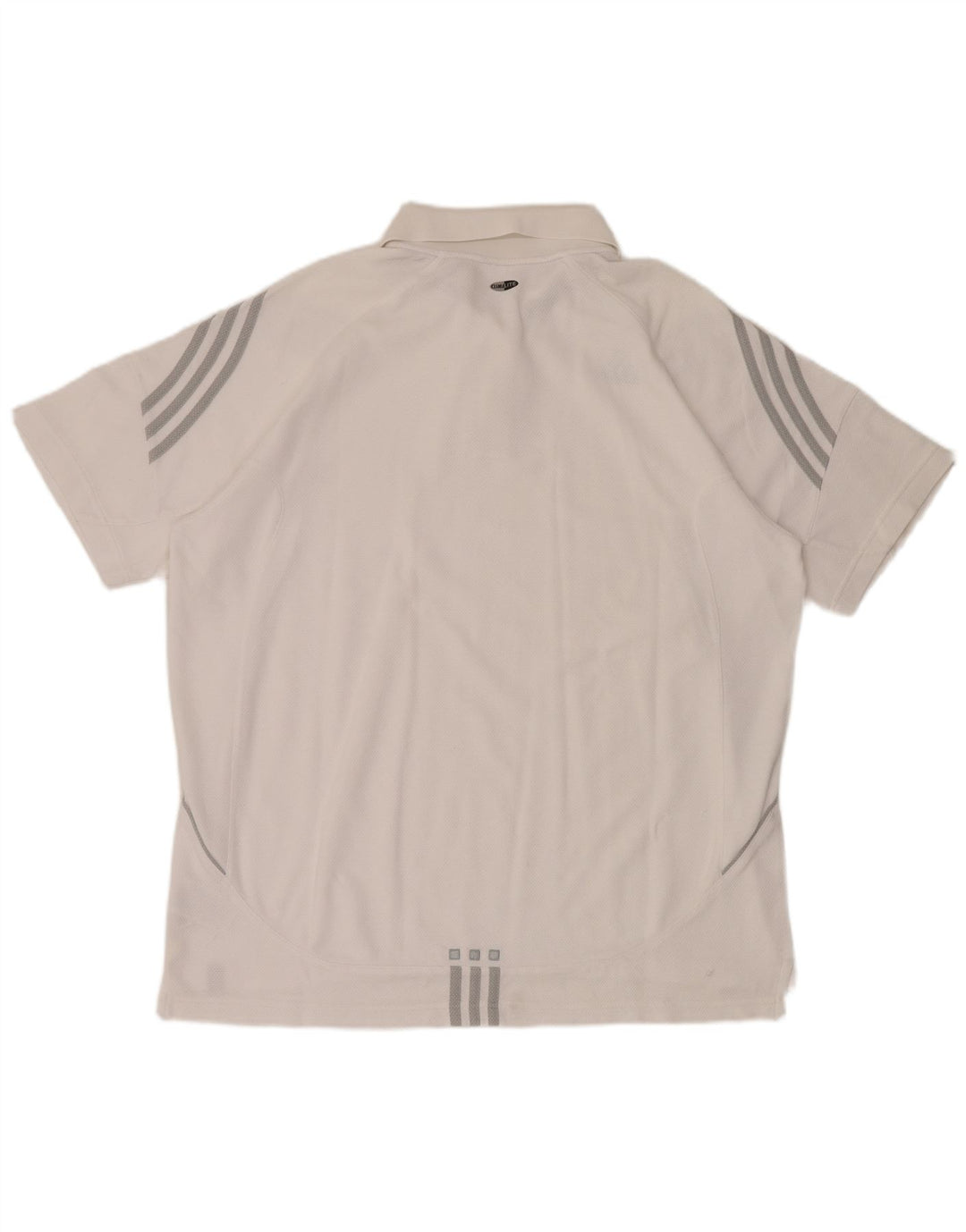 Adidas Herren Poloshirt XL Weiße Baumwolle